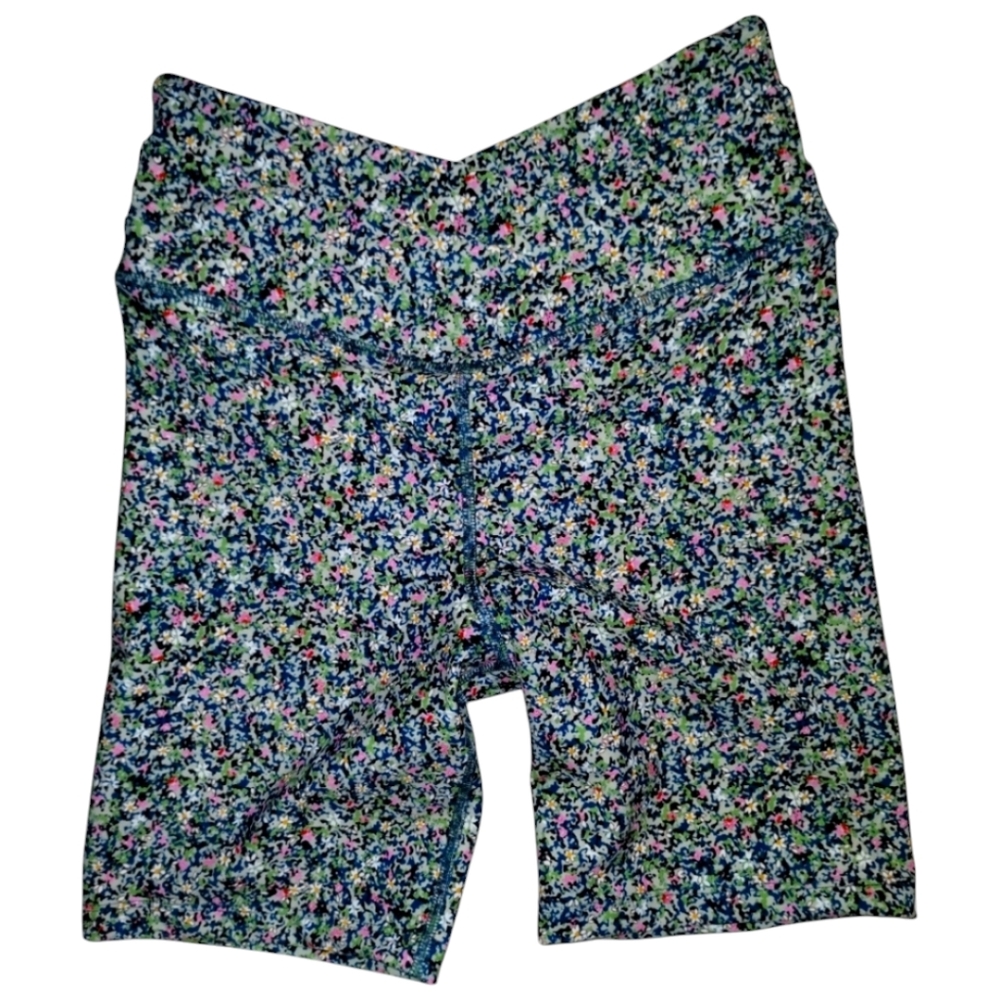 Sage Collective NWT athletic floral shorts soft floral fabric size small